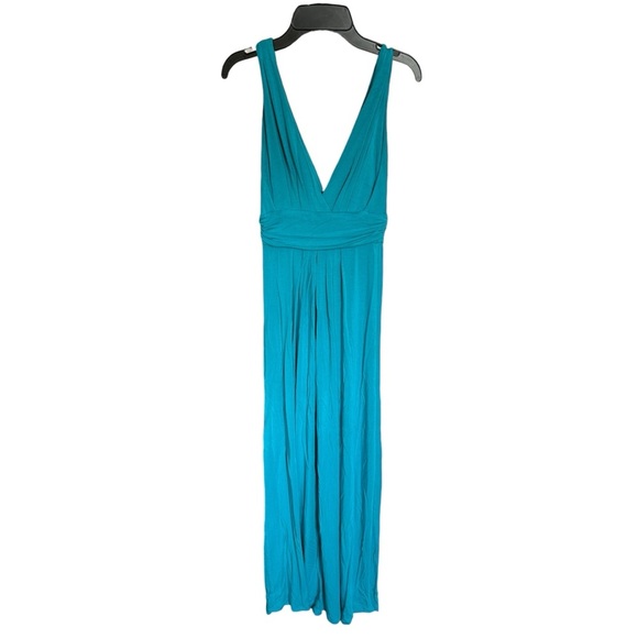 TART Adrianna Maxi Dress Size Small Teal Blue - Picture 6 of 10